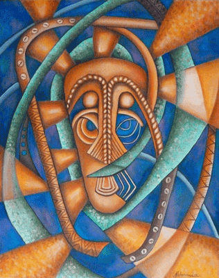 Maruvian Copper Mask 2