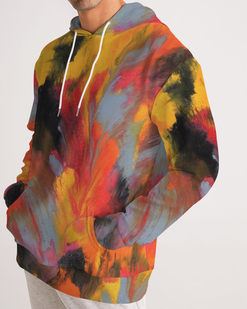 Orange Fling Men's Hoodie