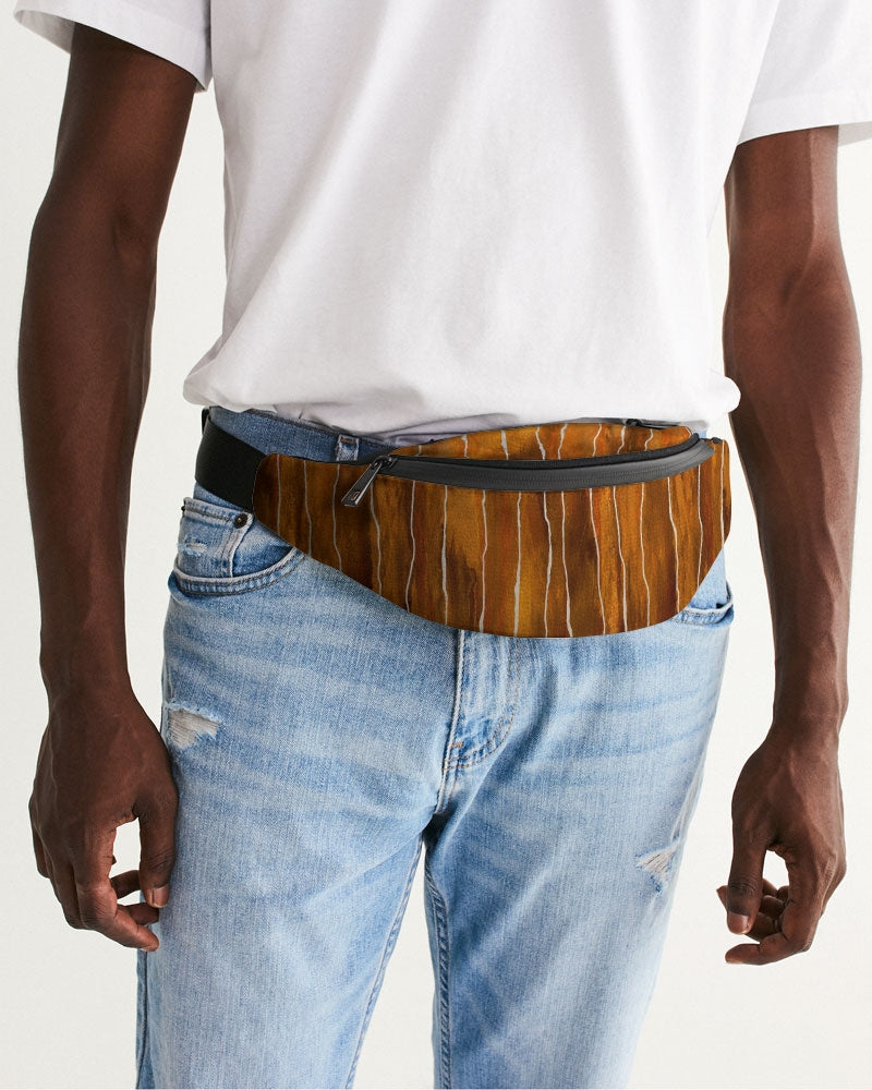 Gradient Stream Rust Crossbody Sling Bag