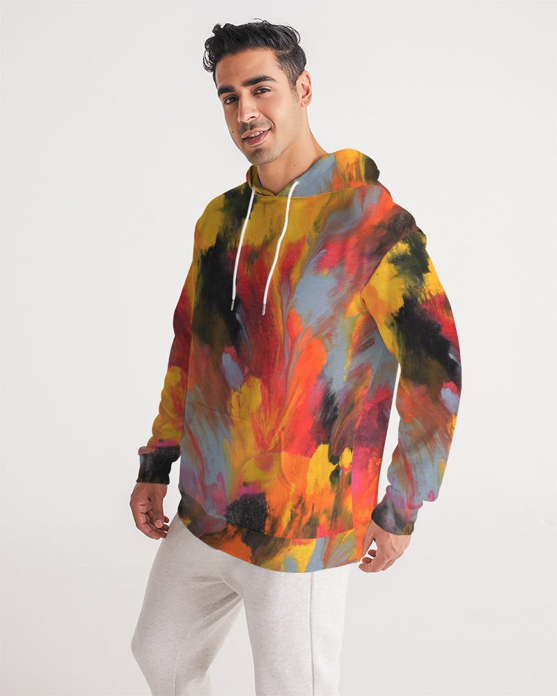 Orange Fling Men's Hoodie