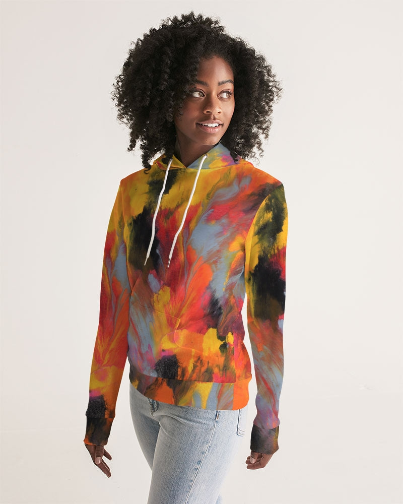 Orange Fling Women's Hoodie