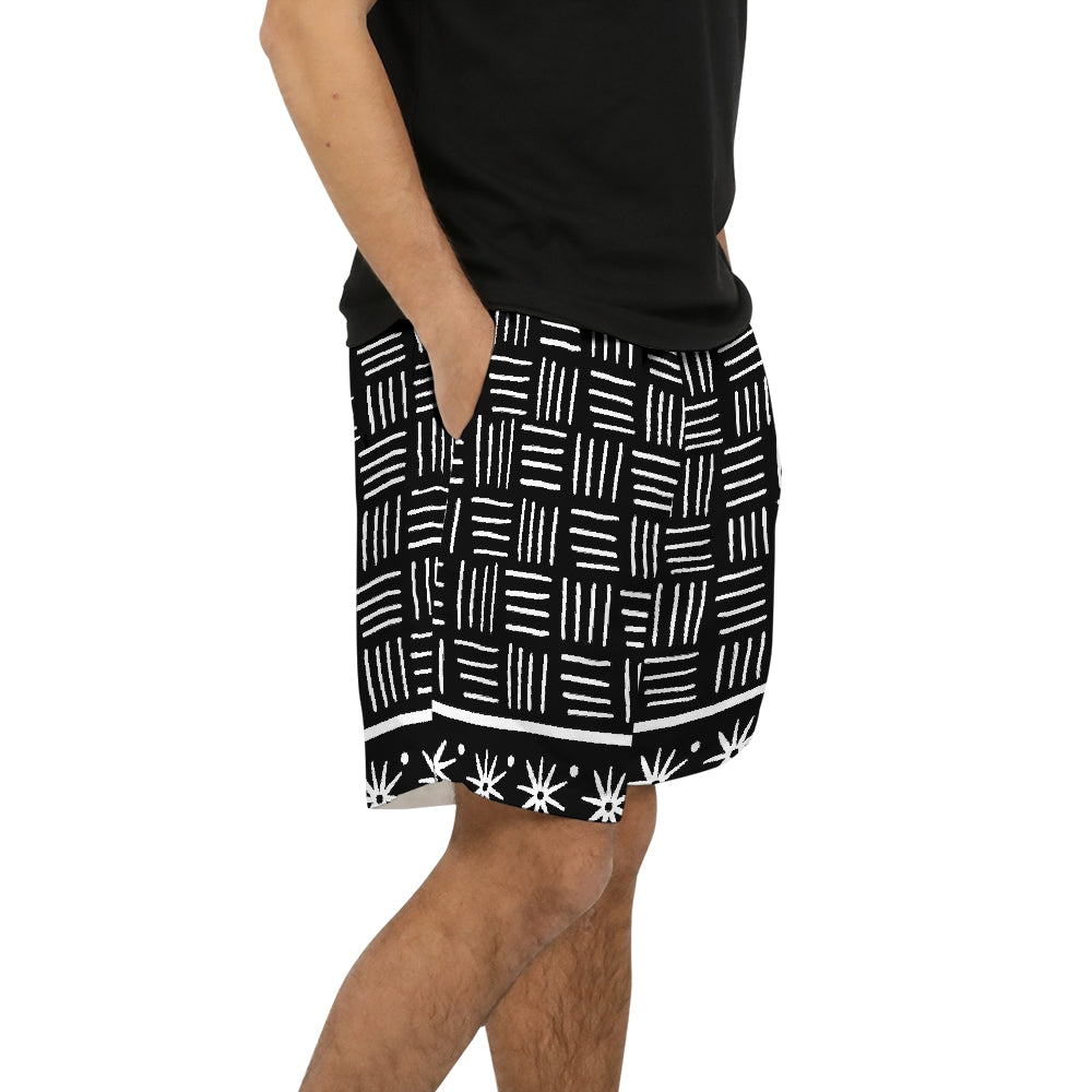 Star Basket Men's Swim Trunk