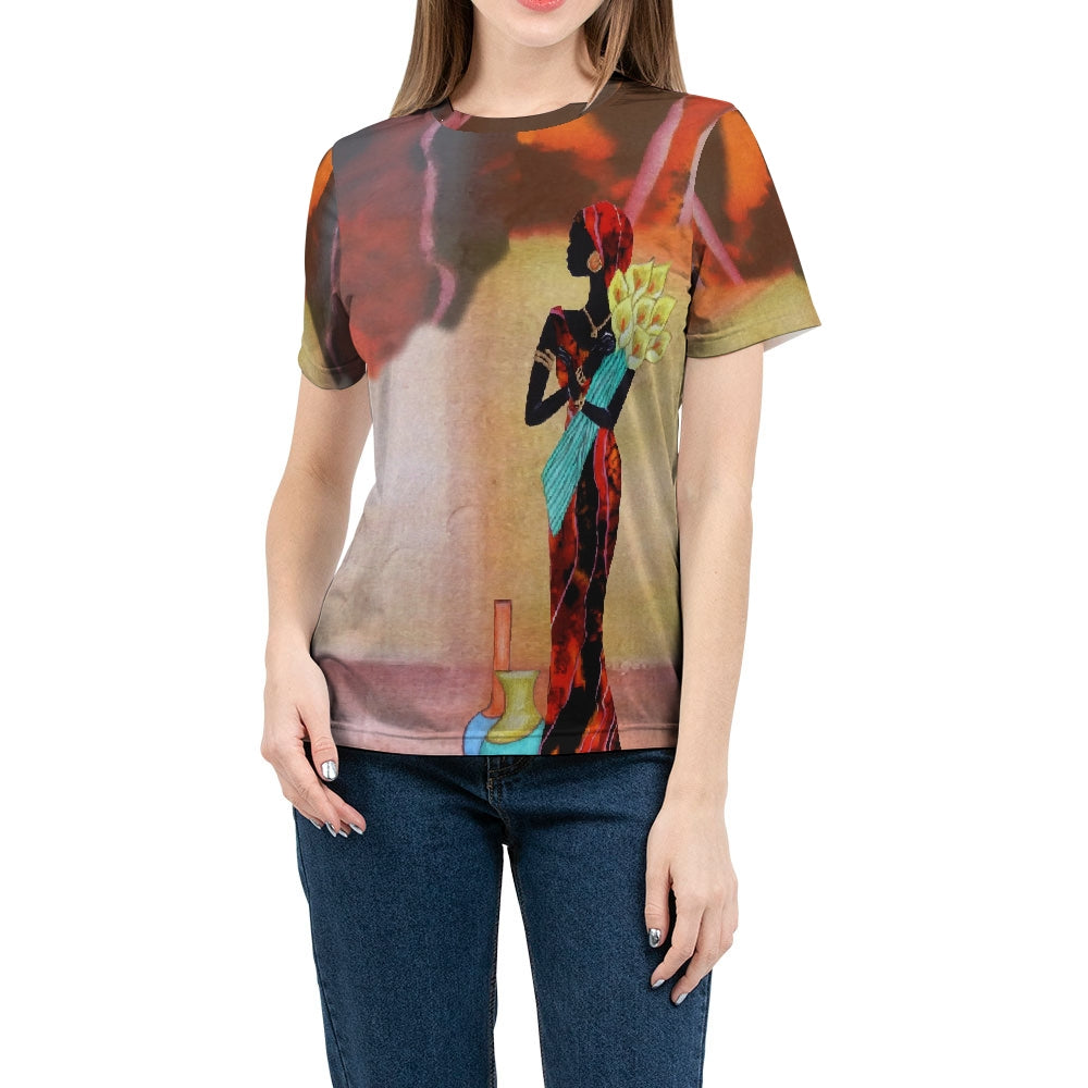 Fabric Queen & Rouge Women's Tee
