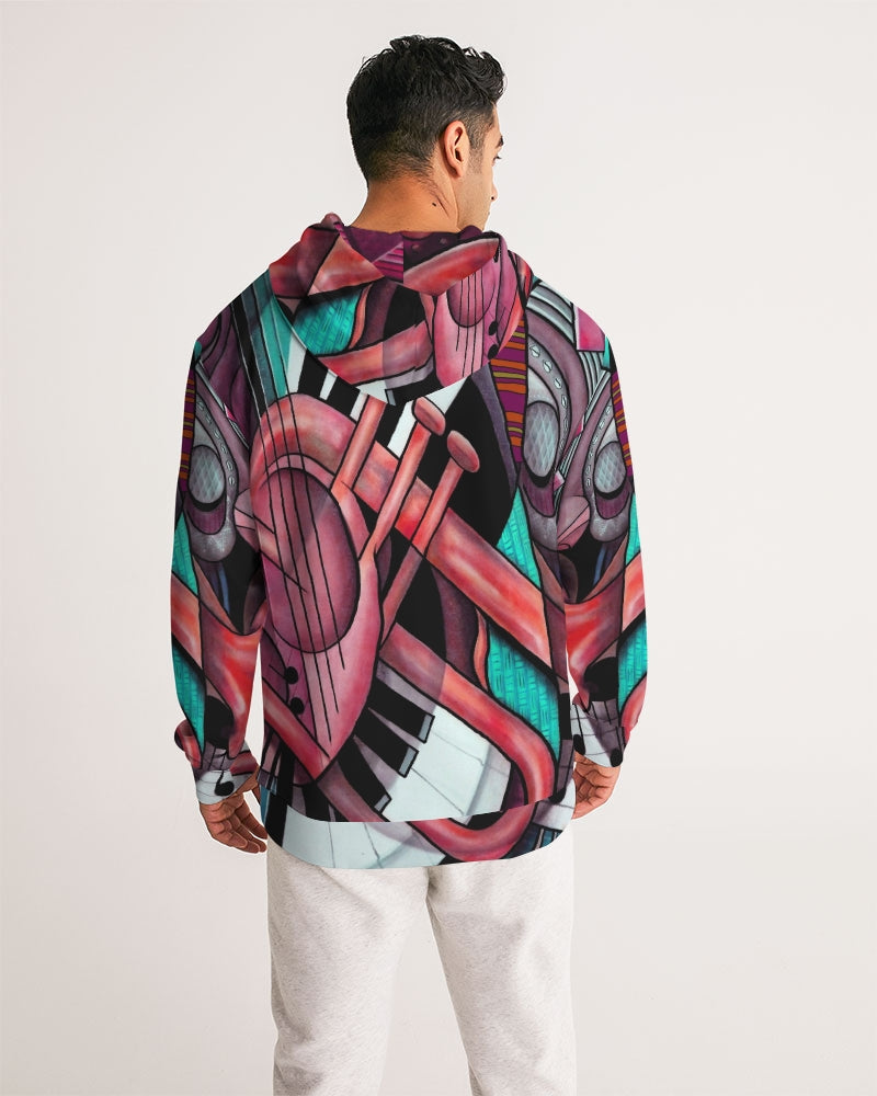 Jazzy Wine Men's Hoodie