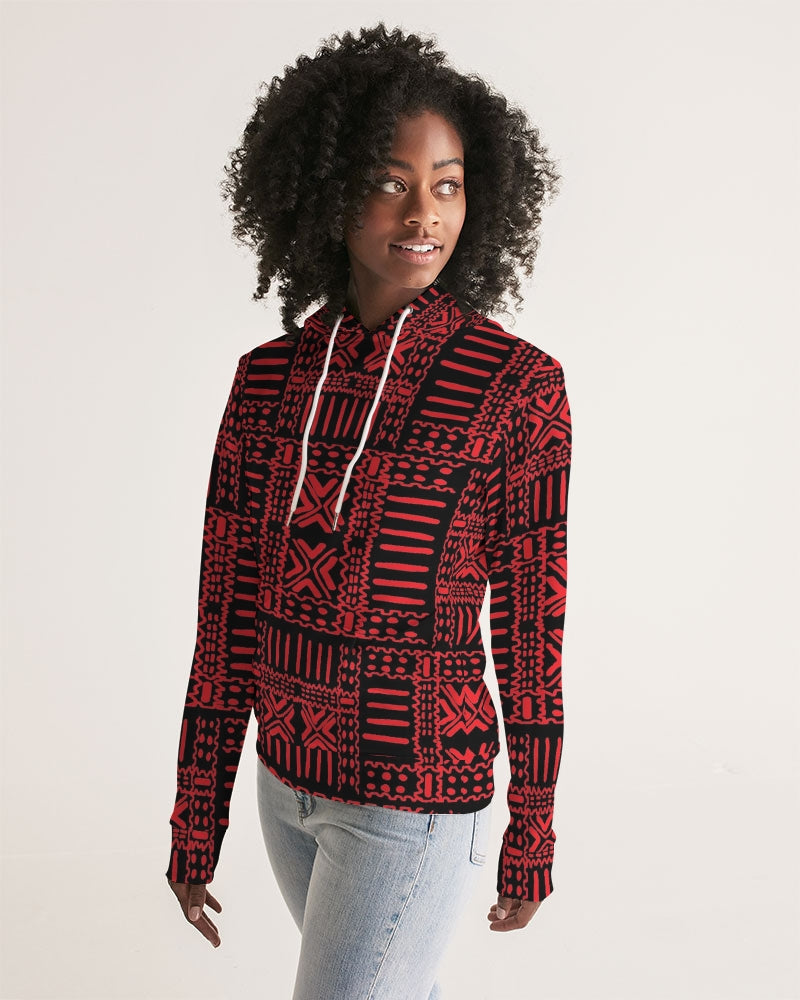 Good fortune red Women's Hoodie