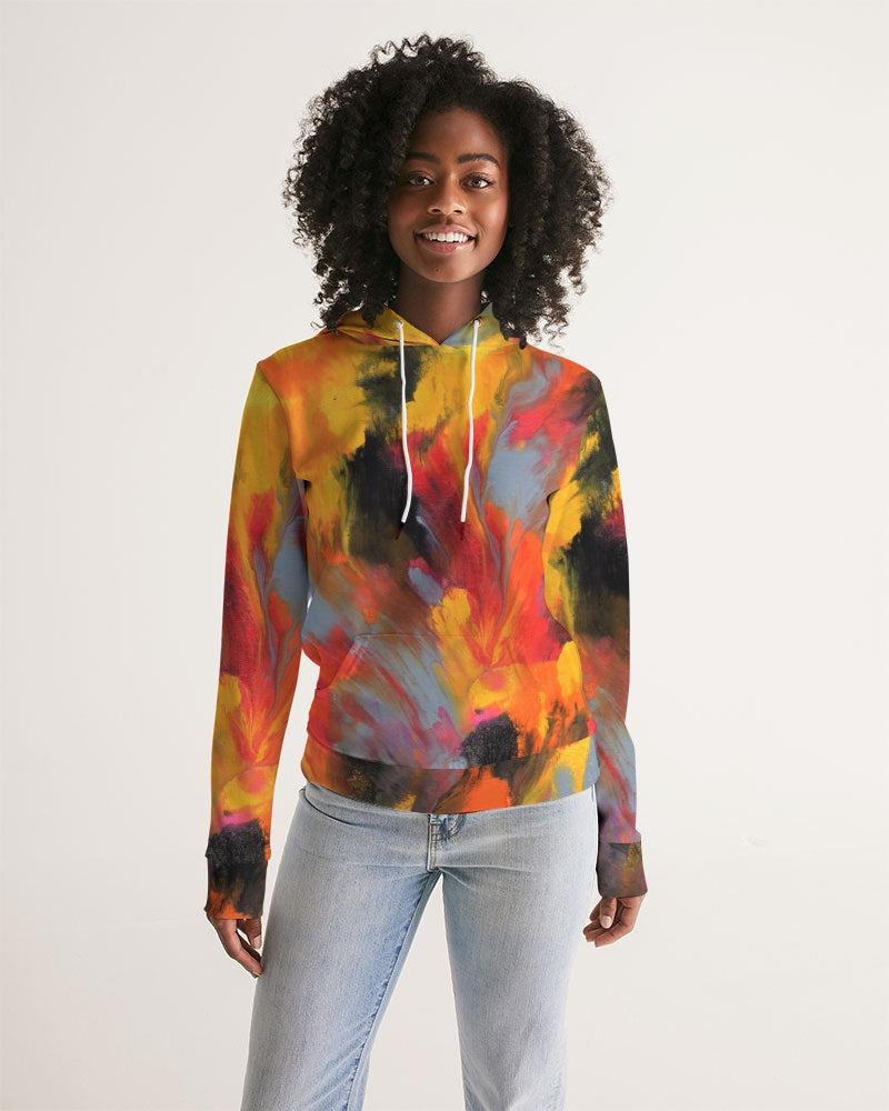 Orange Fling Women's Hoodie