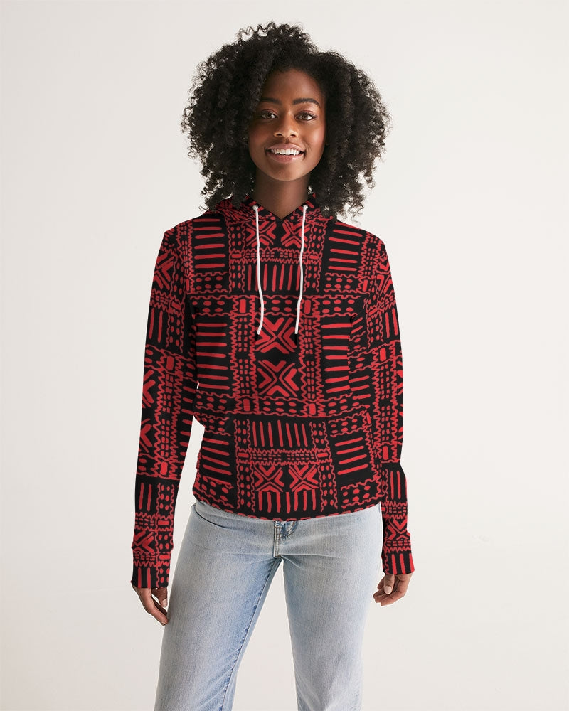 Good fortune red Women's Hoodie