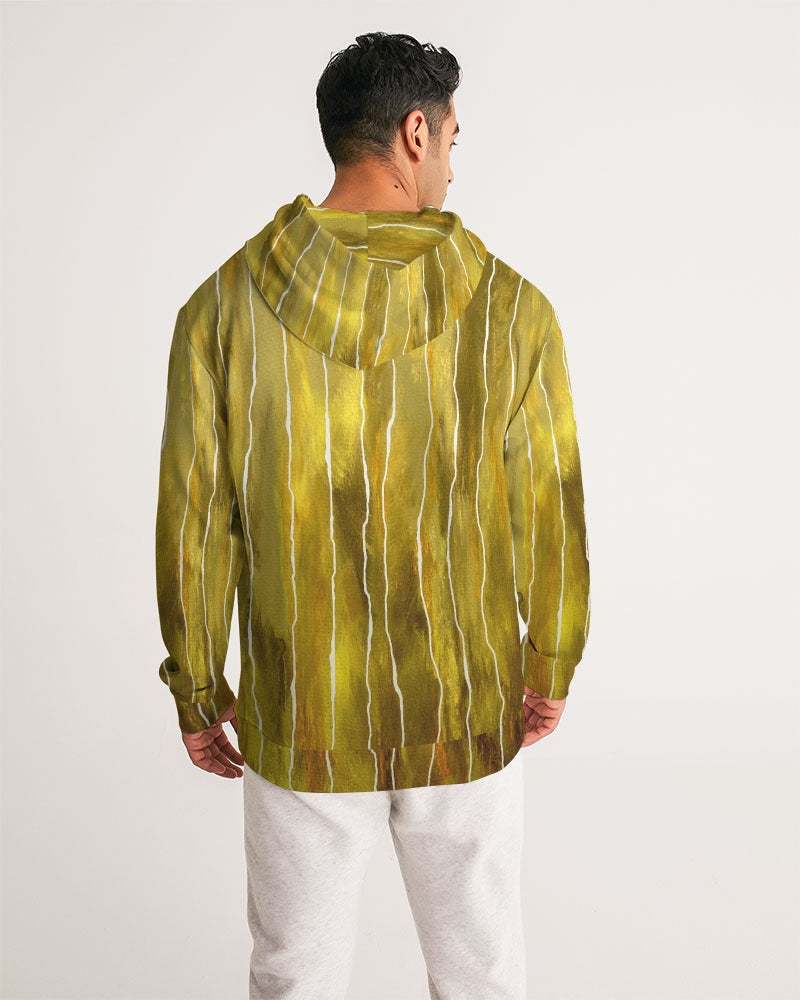 Gradient Jungle Stream Men's Hoodie