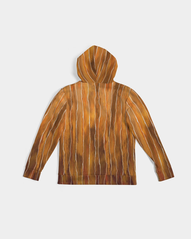 Gradient Stream Rust Men's Hoodie
