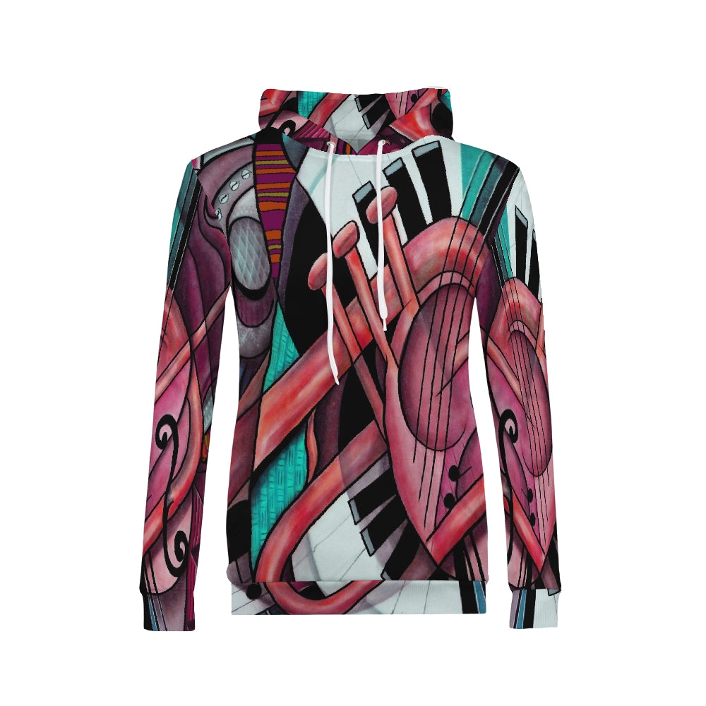 Jazzy Wine Women's Hoodie