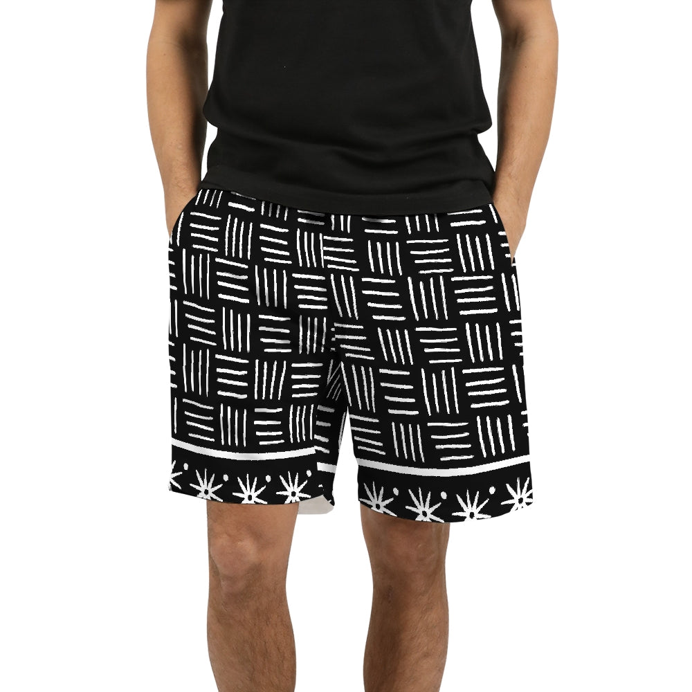 Star Basket Men's Swim Trunk