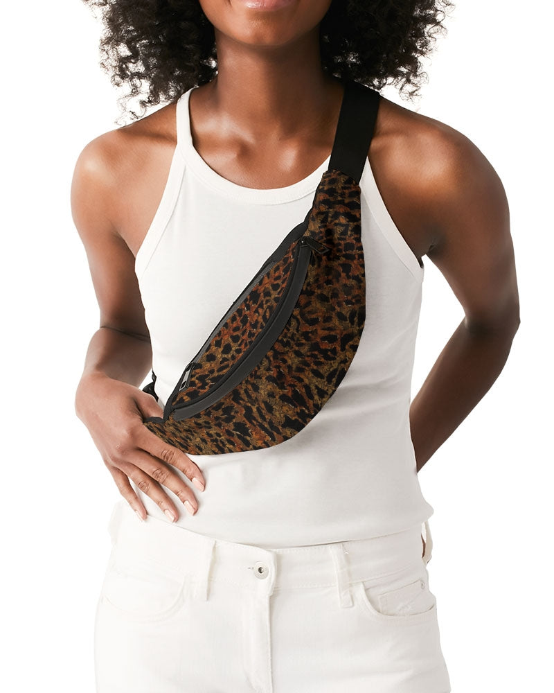 Rusty Leopard Overall Crossbody Sling Bag