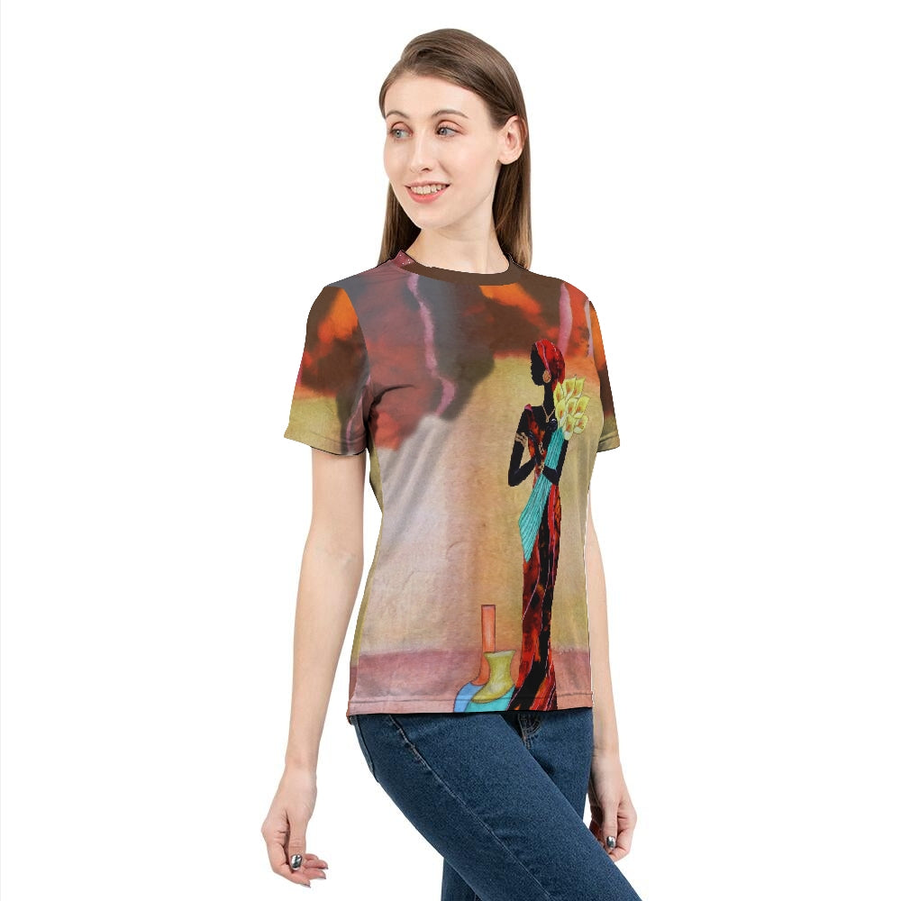 Fabric Queen & Rouge Women's Tee