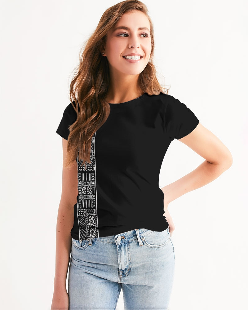 Kente stripe t shirt Women's Tee