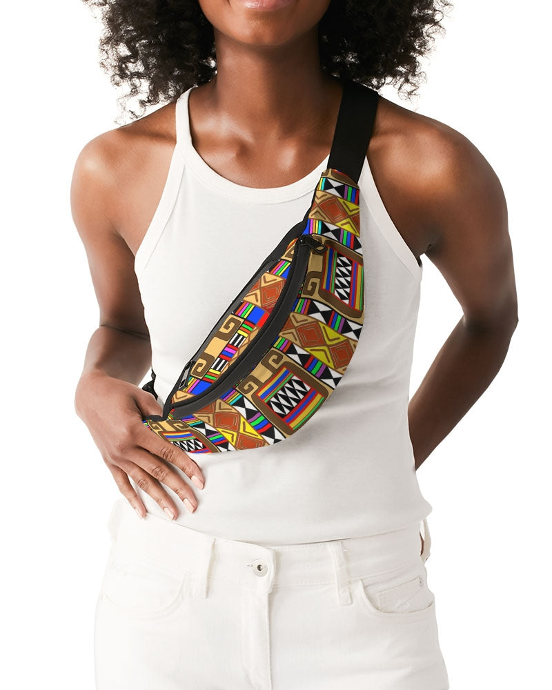 Kente Royal Crossbody Sling Bag