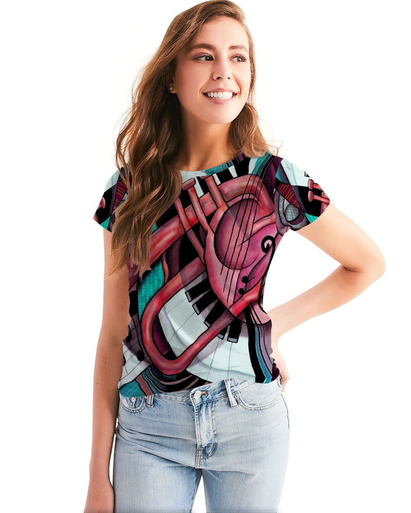 Jazzy Wine Women's Tee