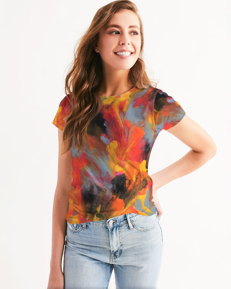 Orange Fling Women's Tee