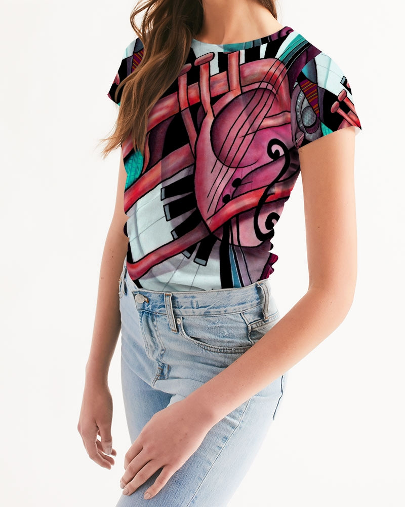 Jazzy Wine Women's Tee