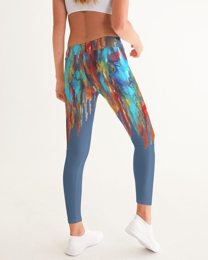 Color Drip Yoga Women's Yoga Pants
