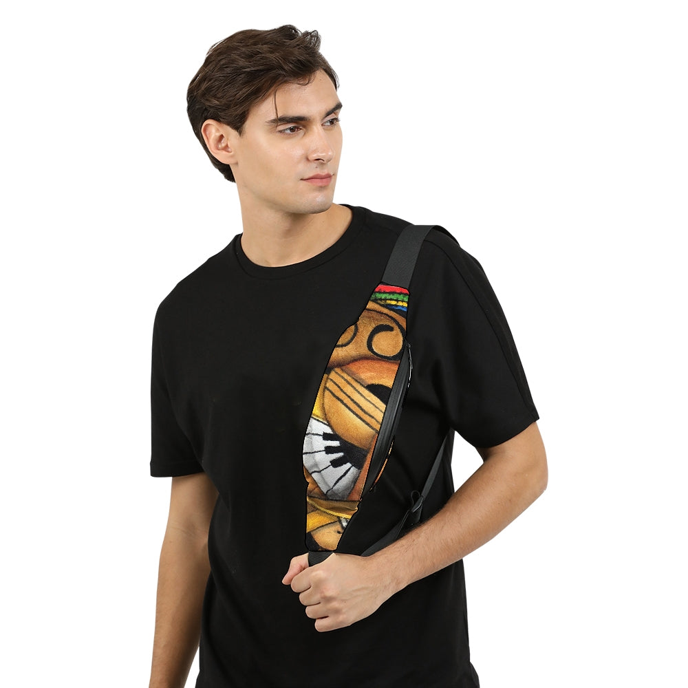 Music Festival. Crossbody Sling Bag