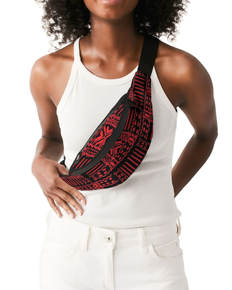 Good fortune red Crossbody Sling Bag
