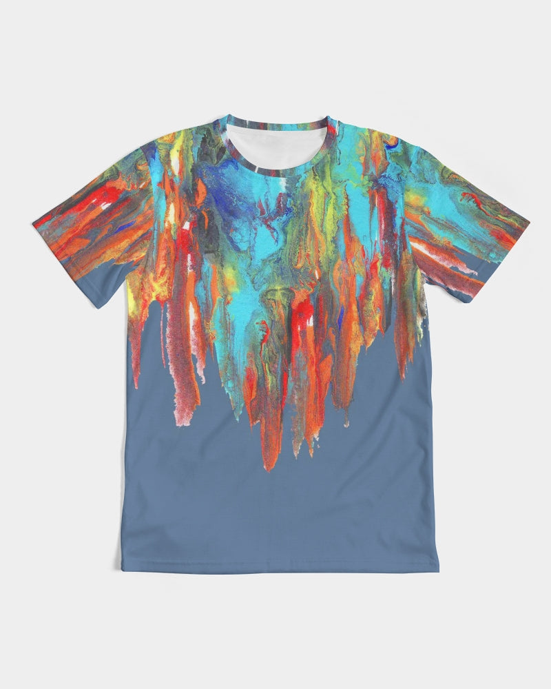 Color Drip Blue Men's Tee