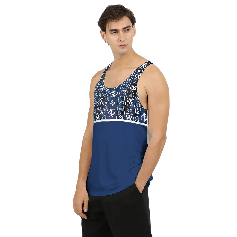 Adinkra Denim Men's Tank