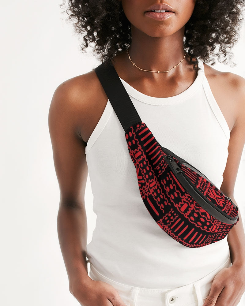 Good fortune red Crossbody Sling Bag