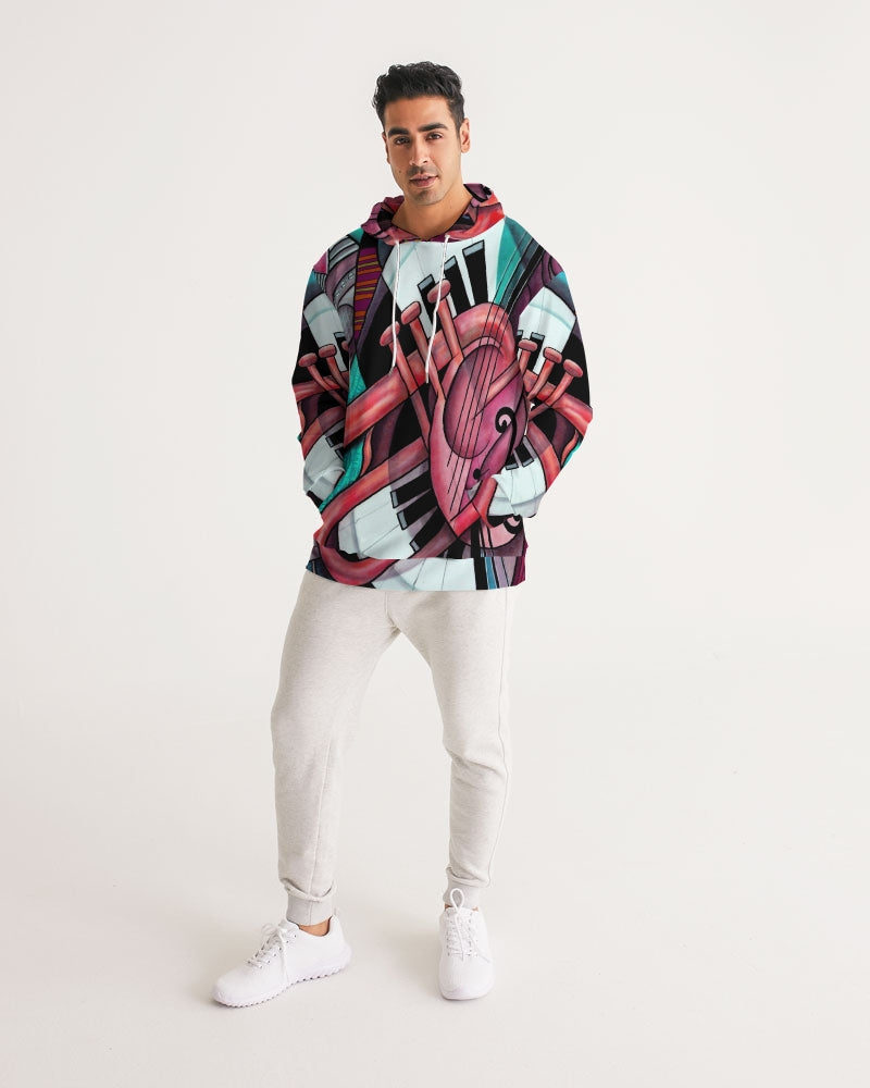 Jazzy Wine Men's Hoodie