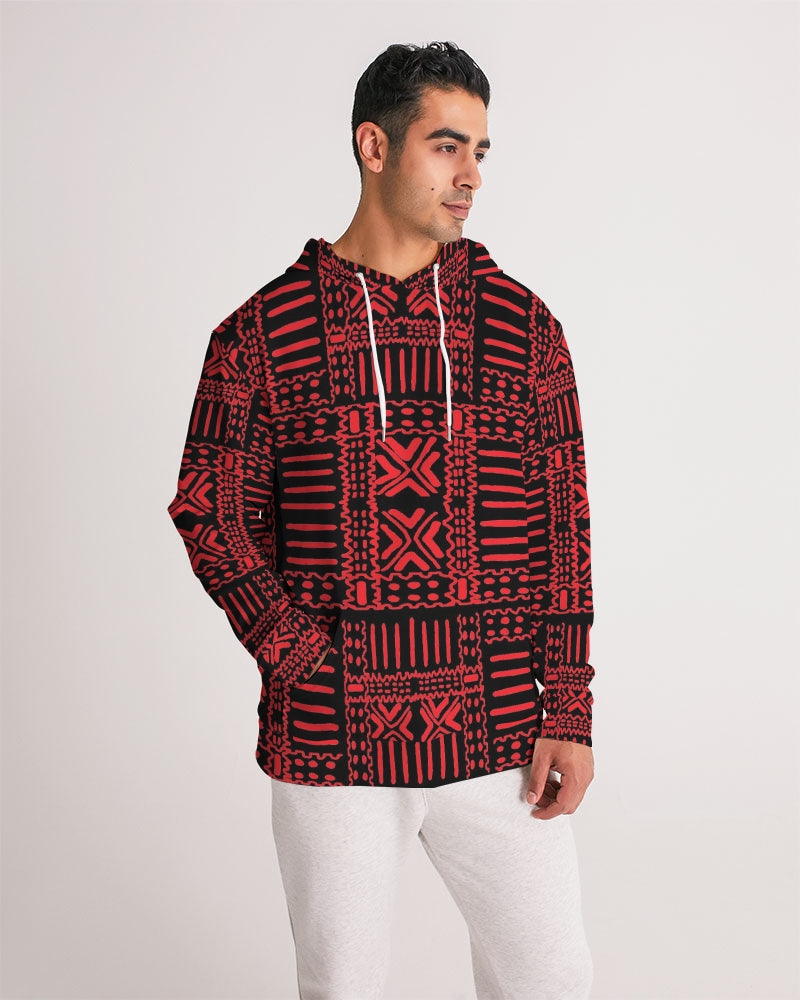 Good fortune red Men's Hoodie
