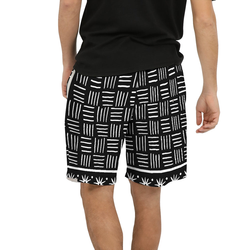 Star Basket Men's Swim Trunk