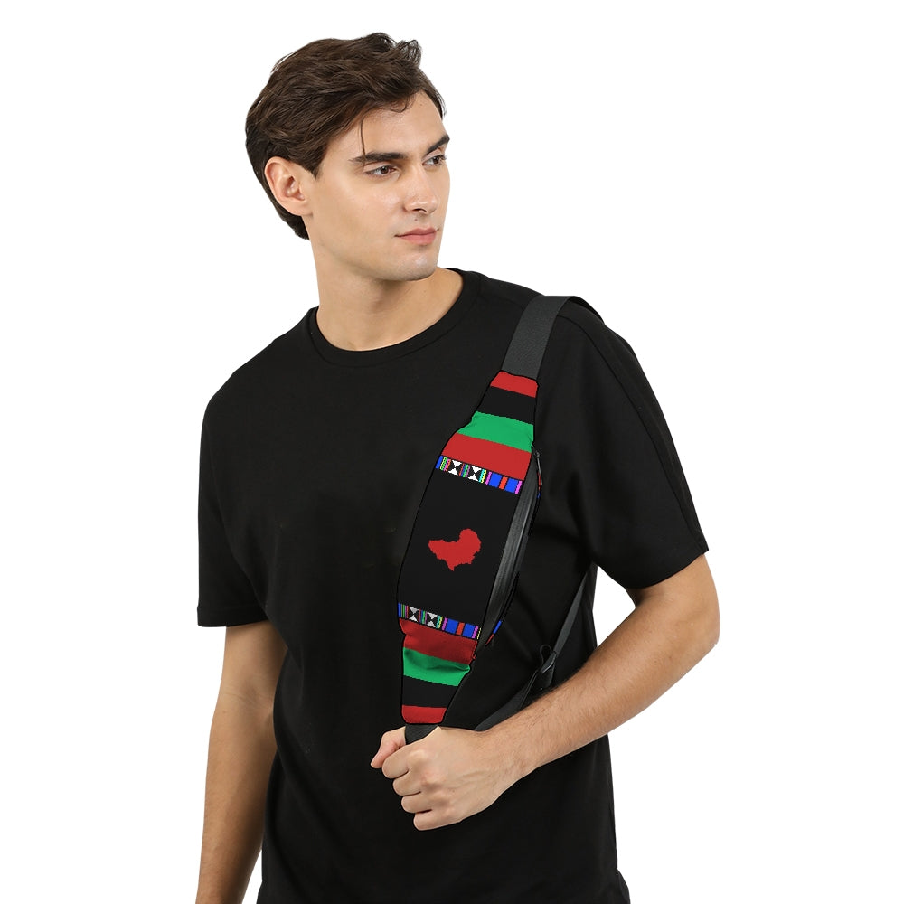 Black Pride Crossbody Sling Bag