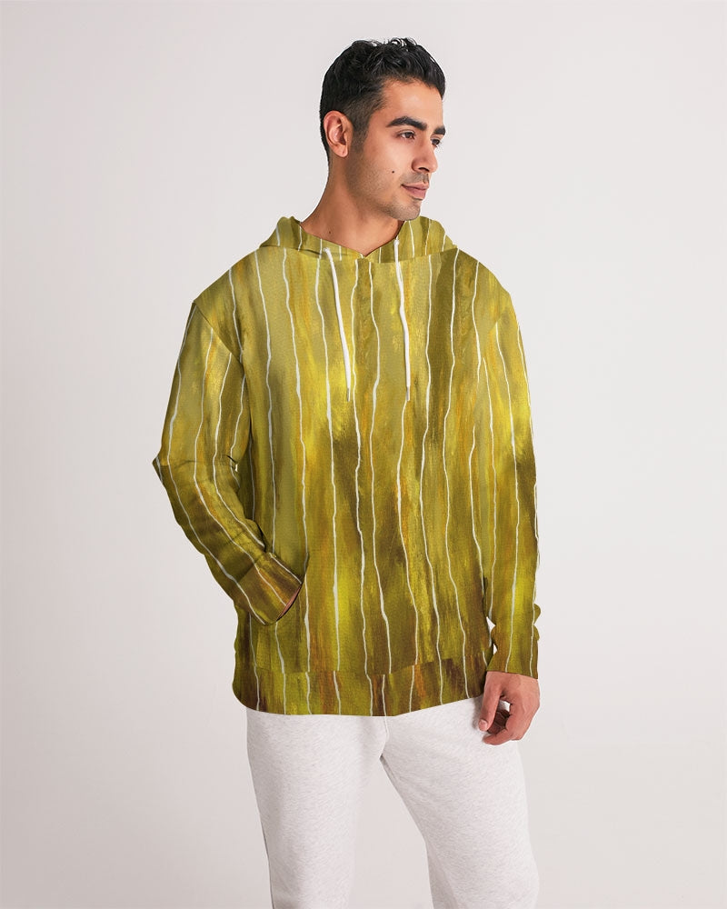 Gradient Jungle Stream Men's Hoodie