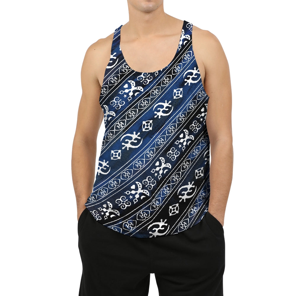 Adinkra Denim Men's Tank
