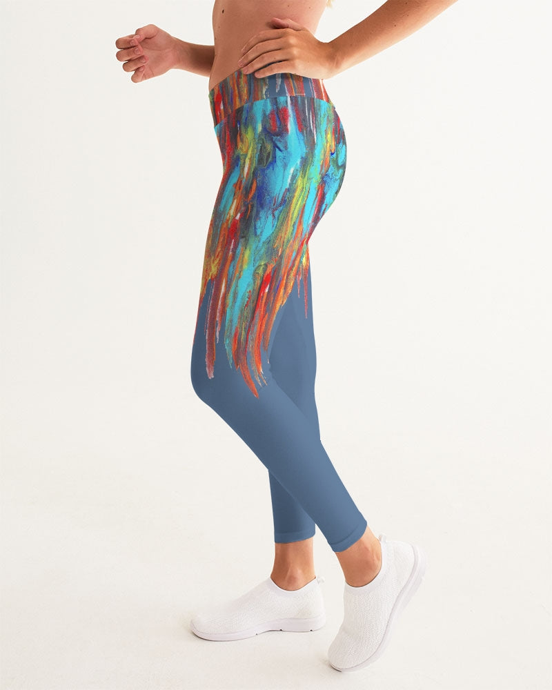 Color Drip Yoga Women's Yoga Pants