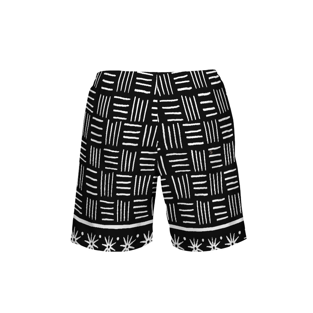 Star Basket Men's Swim Trunk