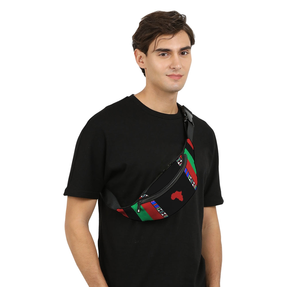 Black Pride Crossbody Sling Bag