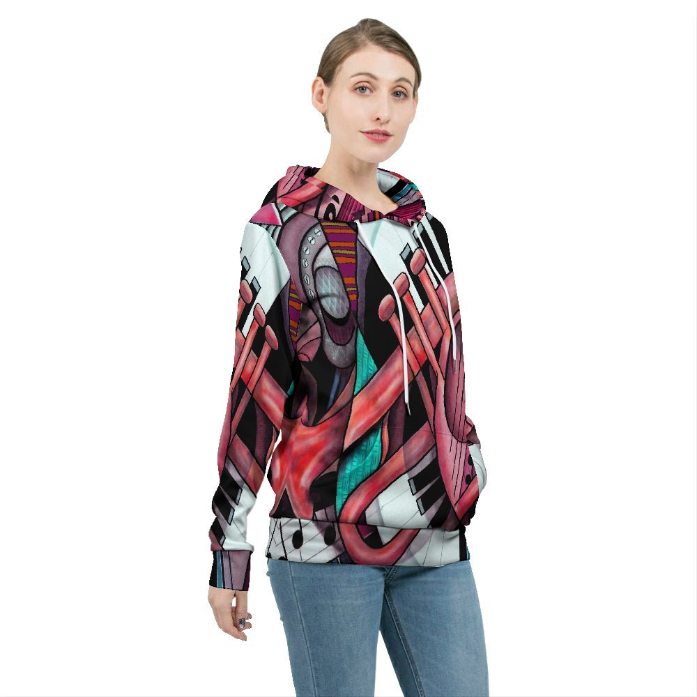 Jazzy Wine Women's Hoodie