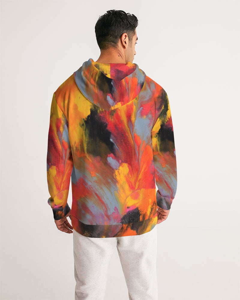 Orange Fling Men's Hoodie