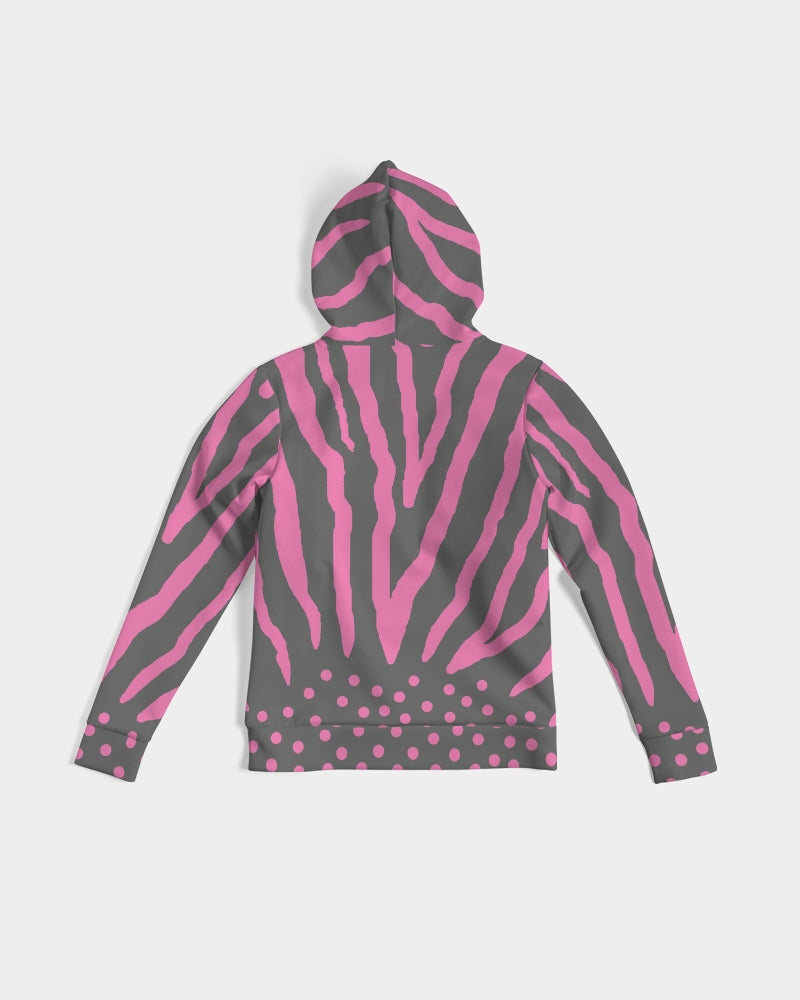 Zebra Pink Women's Hoodie