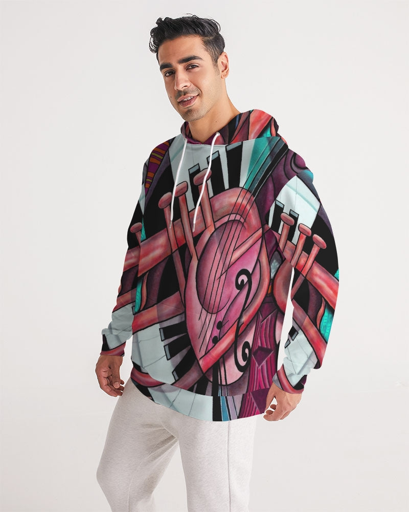 Jazzy Wine Men's Hoodie