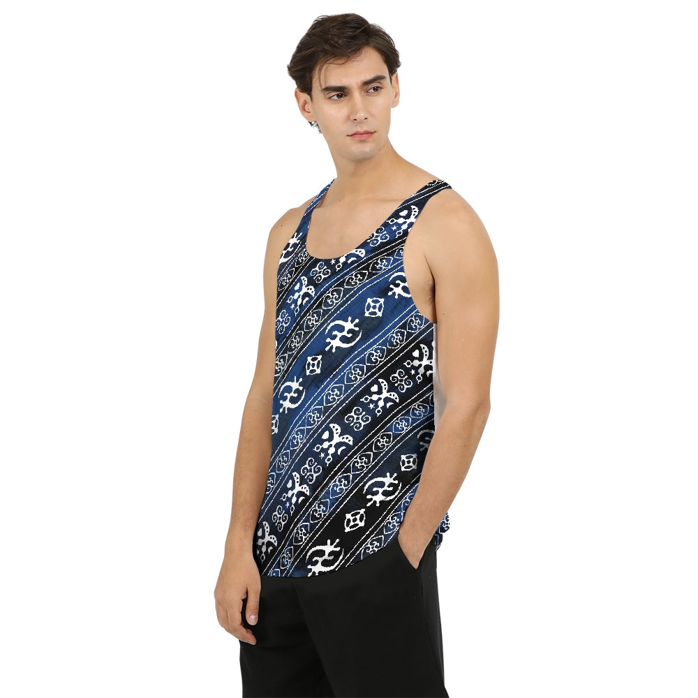 Adinkra Denim Men's Tank