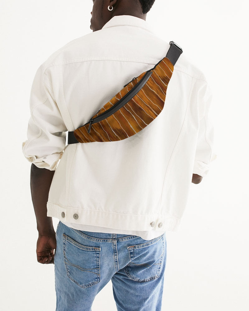 Gradient Stream Rust Crossbody Sling Bag