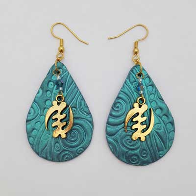 Adinkra Earrings