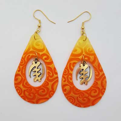 Adinkra Earrings