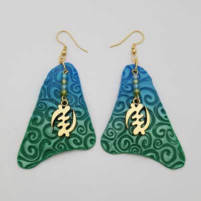 Adinkra Earrings