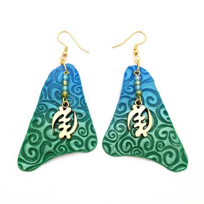 Adinkra Earrings - 21