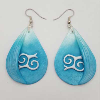 Adinkra earrings hot sale