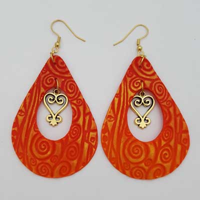 Adinkra Earrings