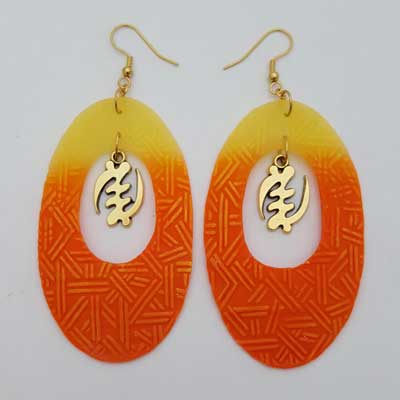 Adinkra Earrings